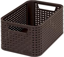 Keter "style" S Méretú Rattan Kosár 7l - Sötétbarna