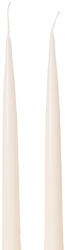 Valex Decor Szálas gyertya, 2db-os készlet, 25cm - Lakk fehér (EBL-01)