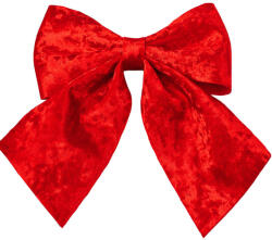 Valex Decor Fényes bársony masni, 20 x 24cm - Piros (MDR18-L)