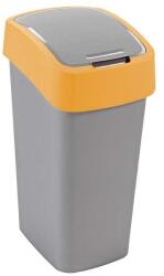 Keter "pacific Flip Bin" Billenő Fedeles Szemetes 45l - Ezüst/sárga