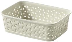 Keter "my Style" A6 Méretű Rattan Papírkosár - Krém