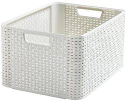 Keter "style" L Méretű Rattan Kosár 30l - Krém
