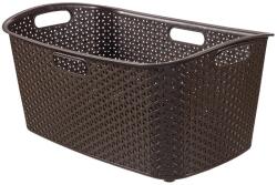 Curver "my Style" Rattan Ruháskosár 47l - Sötétbarna