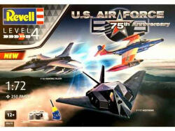 Revell US Air Force 75th Anniversary 1: 72 makett repülő (05670) (05670_R)