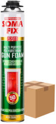 SOMAFIX pisztolyos purhab, 750ml - KARTON (SF_S911_CT)