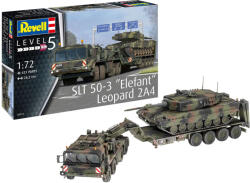 Revell SLT 50-3 Elefant + Leopard 2A4 / 1: 72 makett harcjármű (03311) (03311_R)
