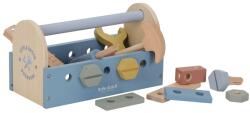 Little Dutch Trusa de scule din lemn FSC - Little Dutch Set bricolaj copii