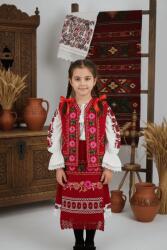 Ie Traditionala Set vesta si fote traditional Draga - 2 piese