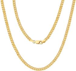 BeSpecial Colier argint 925 placat cu aur 18K, 50 cm, 2, 5 mm (CRR92)