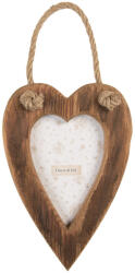 Clayre & Eef Rama foto perete lemn maro 15x2x23 cm / 10x15 cm (2F1298)