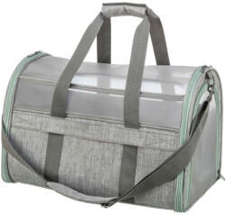 TRIXIE Geanta De Transport, Dillon, 33x32x54 cm, Pana la 10 kg, Gri Verde Menta, 28908