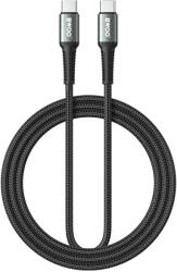 BWOO Braided Type-C - Type-C kábel 60W 2m