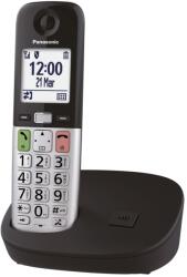 Panasonic Telefon Panasonic KX-TGU410EXB Negru si Argintiu Display mare Compatibil cu aparate auditive (KX-TGU410EXB)