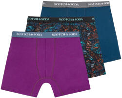 Scotch & Soda Lenjerie (Pack of 3) Ctn Strtch Bxr Brf-Mnl Box SSFA25M156476 442 teal (156476-442 teal)