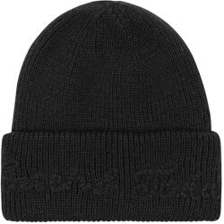 Scotch & Soda Fes S&S Chain Stitch Cuff Beanie SSM53005 001 black (SSM53005-001 black)