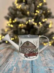  Autó fenyőfával bádog kanna