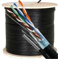 TSY Cablu FTP Autoportant Cat. 5e 0.51mm Cupru Tambur 305m TSY-FTP5E-MESS (TSY-FTP5E-MESS)