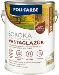 POLI-FARBE Boróka fenyő 4, 5l vizes bázisú lazúrfesték 1040201017 (1040201017)