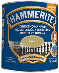 Akzo Nobel Hammerite közvetlenül rozsdára festék arany fényes 2, 5 l 5093912 (5093912)