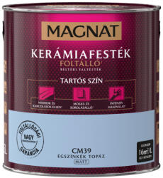 ŚNIEżKA Magnat Kerámiafesték égszínkék topáz 2, 5l foltálló beltéri matt CM39 91020371 (91020371)