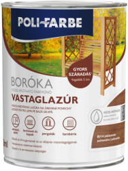 POLI-FARBE Boróka paliszander 0, 75 l vizes bázisú lazúrfesték 4488 (4488)