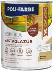 POLI-FARBE Boróka fenyő 0, 75 l vizes bázisú lazúrfesték 4481 (4481)