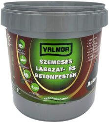 Festék Bázis Valmor Szemcsés antracit 1 l Lábazat- és Betonfesték 671 (671)