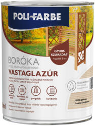 POLI-FARBE Boróka színtelen 0, 75 l vizes bázisú lazúrfesték 4479 (4479)