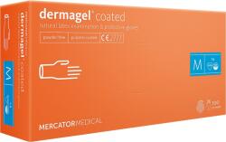 Mănuși de diagnostic latex 100 buc MERCATOR Dermagel® pudrate (RMM-DERMAGEL)