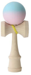 Flippy Kendama X Originala, Profesionala, Flippy, din Lemn, Rubber Grip, 18 cm, Albastru Lila (teo-161611)