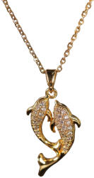 Kincsecske Kollekció Delfin és koi medálos nyaklánc
