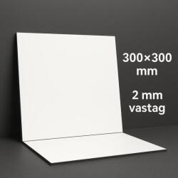 adrfelszereles. hu ADR Bárca hátlap vinyl matricákhoz, üres aluminium tábla, 300x300 mm