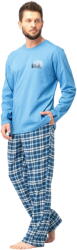 Key Pijama bărbați KEY 626 albastru FLANEL: XL (32283 XL)