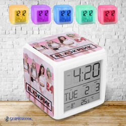 Time4Gift Blackpink - Team színváltós világító ébresztő óra