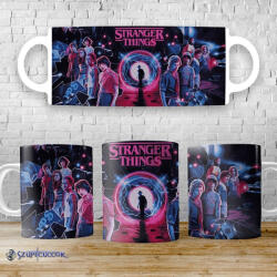 Time4Gift Stranger Things universe bögre