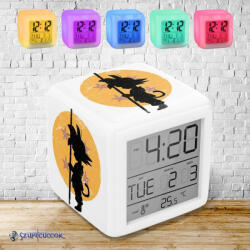 Time4Gift Dragon Ball - Kid Goku színváltós világító ébresztő óra