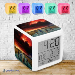 Time4Gift Stranger Things Mind Flayer színváltós világító ébresztő óra