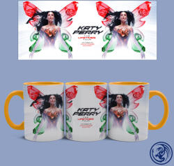 Time4Gift Katy Perry - The Lifetimes Tour 2025 - Budapest bögre (Narancssárga)