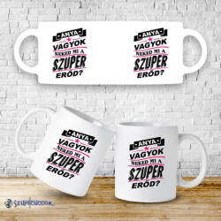 Time4Gift Anya vagyok, Neked mi a szupererőd bögre