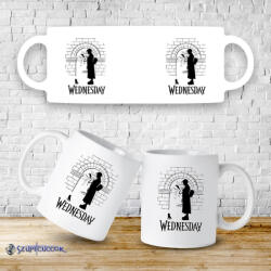 Time4Gift Wednesday silhouette bögre