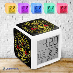 Time4Gift Cobra Kai Logo színváltós világító ébresztő óra
