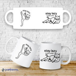 Time4Gift Stay lazy bögre