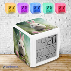 Time4Gift Cuki nyuszis világító ébresztő óra