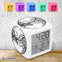 Time4Gift Alien VS Predator face to face színváltós világító ébresztő óra