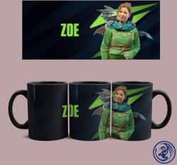 Time4Gift Split Fiction - Zoe bögre (Fekete)