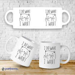 Time4Gift I do what - cicás bögre