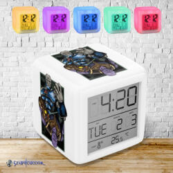 Time4Gift Marvel Bosszúállók Thanos vs. Darkseid világító ébresztő óra