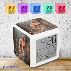 Time4Gift Vadászaton színváltós világító ébresztő óra