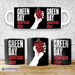 Time4Gift Green Day - American Idiot bögre