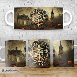 Time4Gift Halloween Starbucks Witch bögre